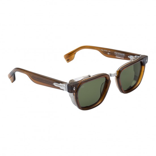 Unique Design Milano Marquise 22k Kahverengi Unisex Güneş Gözlüğü