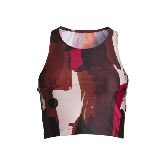 Casall Paint Printed Crop Top, Çok Renkli