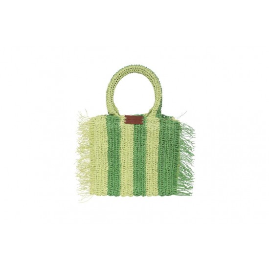 LES MERIMES-Çanta-Mini Satsuma Bag-Yeşil/Sarı