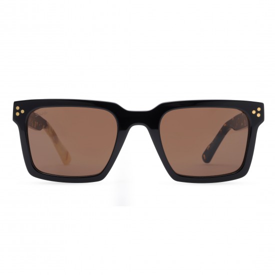 Snob Milano SNA1001 10th Anniversary Siyah Havana Unisex Güneş Gözlüğü