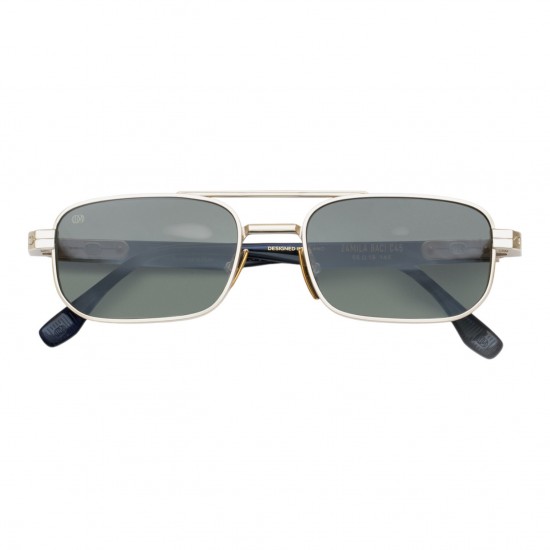 Unique Design Milano 24Mila Baci Altın Lacivert Unisex Güneş Gözlüğü