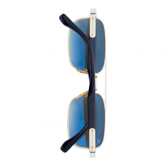 Unique Design Milano 24Mila Baci Altın Lacivert Unisex Güneş Gözlüğü