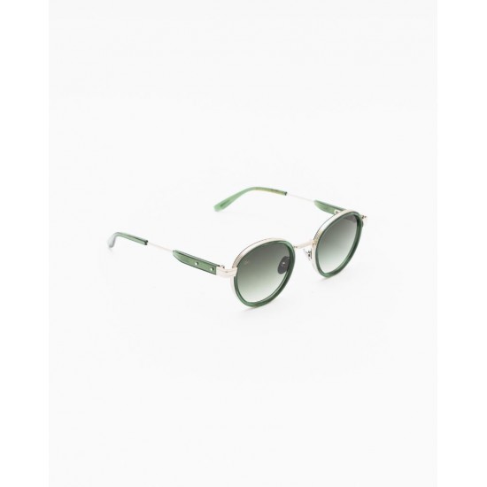 Unique Design Milano Frame 40 Yeşil Gümüş Unisex Güneş Gözlüğü