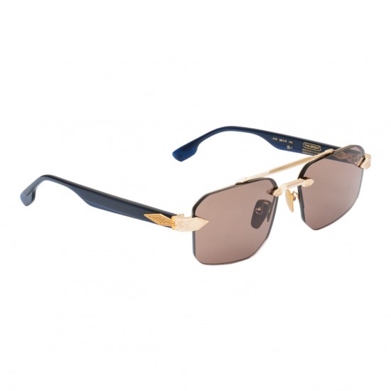 Unique Design Milano The Bright Altın Lacivert Unisex Güneş Gözlüğü Unique Design Milano The Bright Altın Lacivert Unisex Güneş Gözlüğü