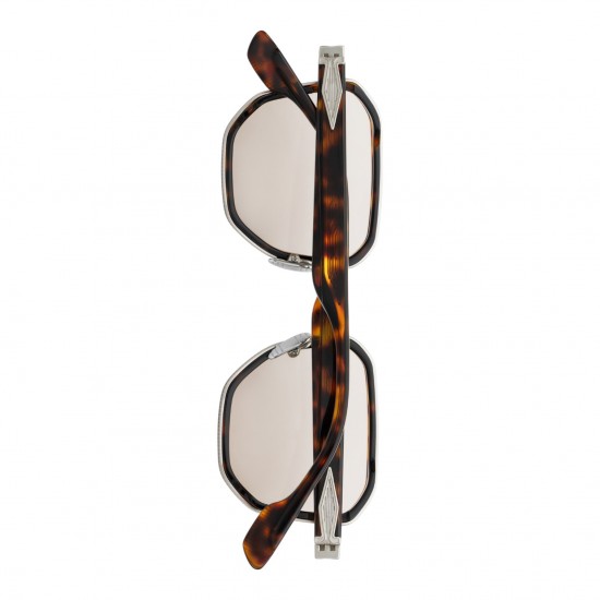 Unique Design Milano The Glowing Gümüş Havana Unisex Güneş Gözlüğü