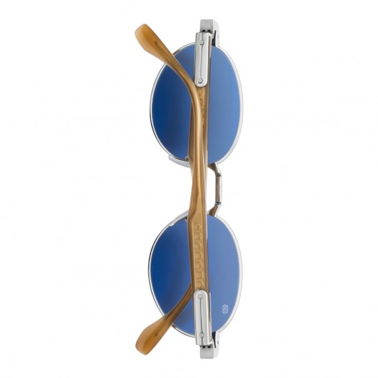 Unique Design Milano Ti Sento Gümüş Karamel Unisex Güneş Gözlüğü