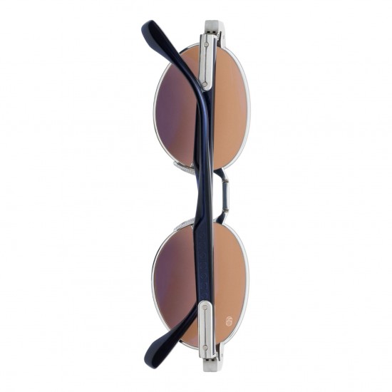 Unique Design Milano Ti Sento Gümüş Siyah Unisex Güneş Gözlüğü