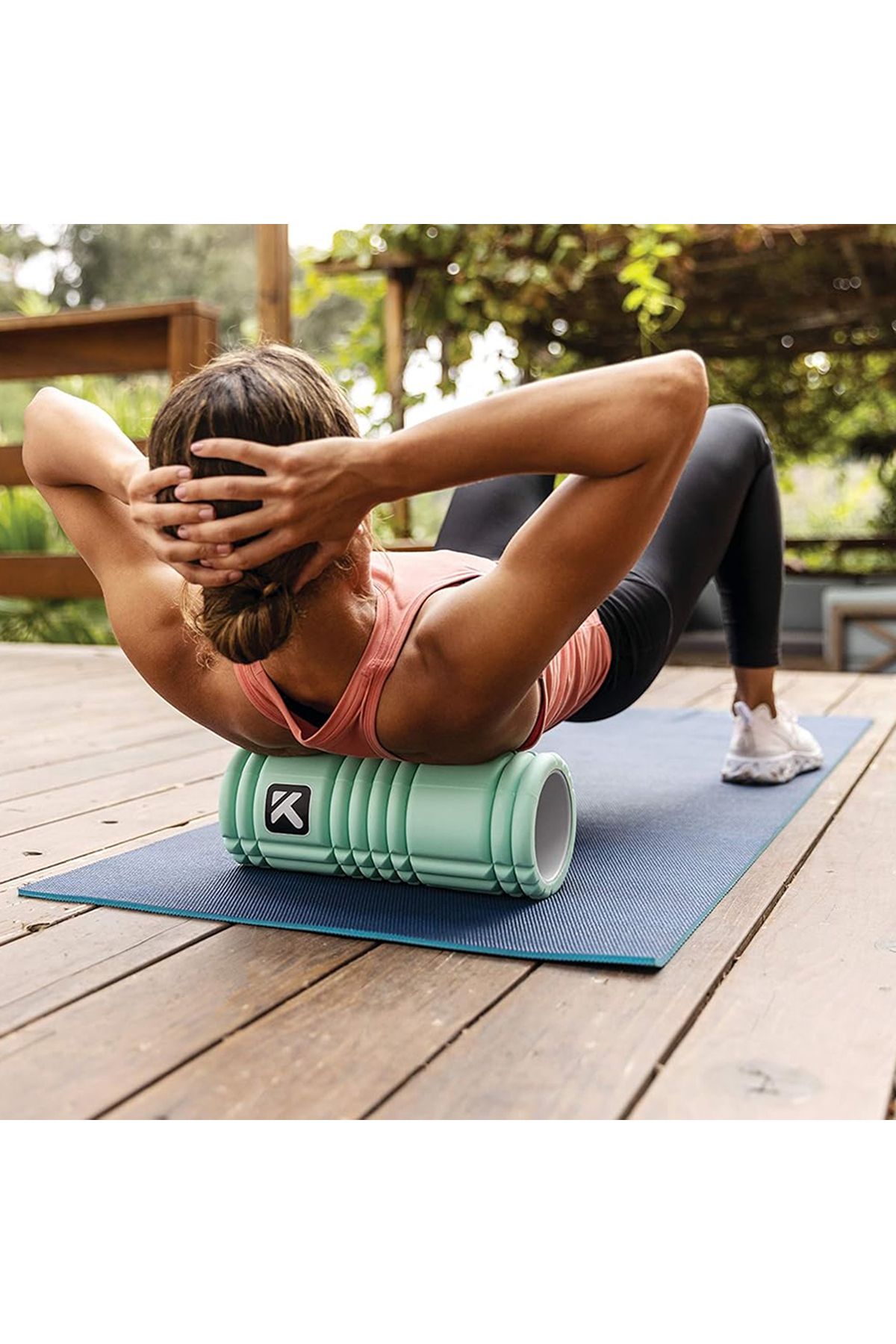 The Grid 1.0 Foam Roller Mint Yoga Masaj Rulosu - Görsel 5