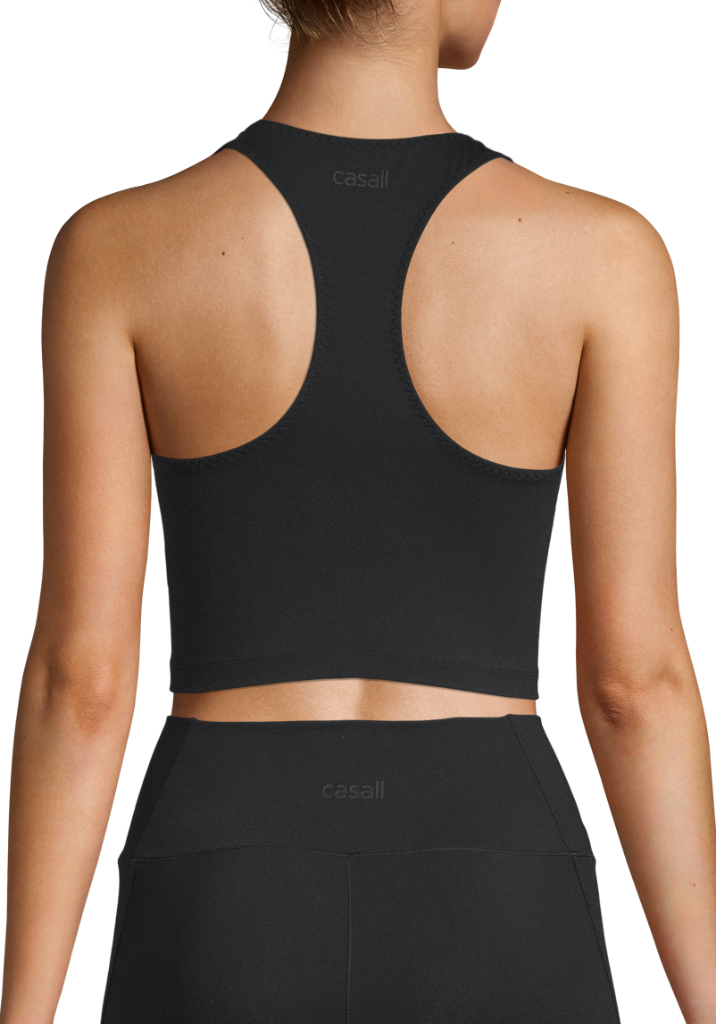 Casall Comfort Crop Top Siyah - Görsel 3
