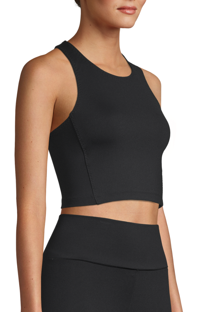 Casall Comfort Crop Top Siyah - Görsel 4
