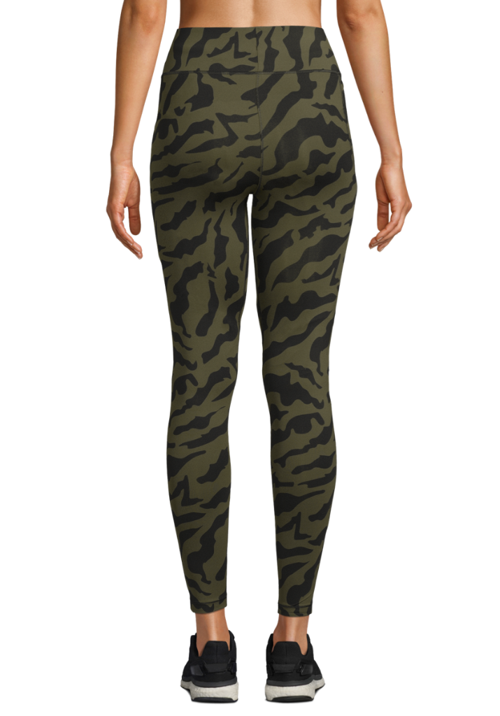 Casall Iconic Printed 7/8 Tayt Yeşil - Görsel 3