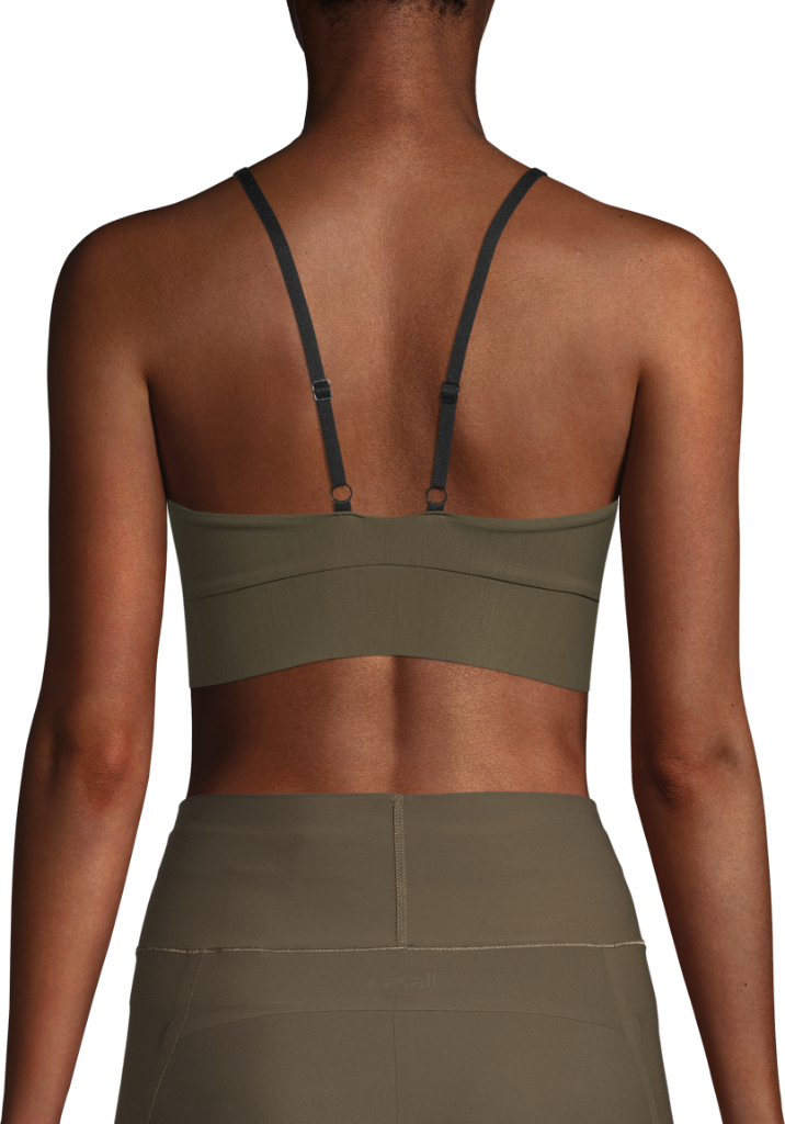 Casall Sculpture Intense Sports Bra Yeşil - Görsel 4
