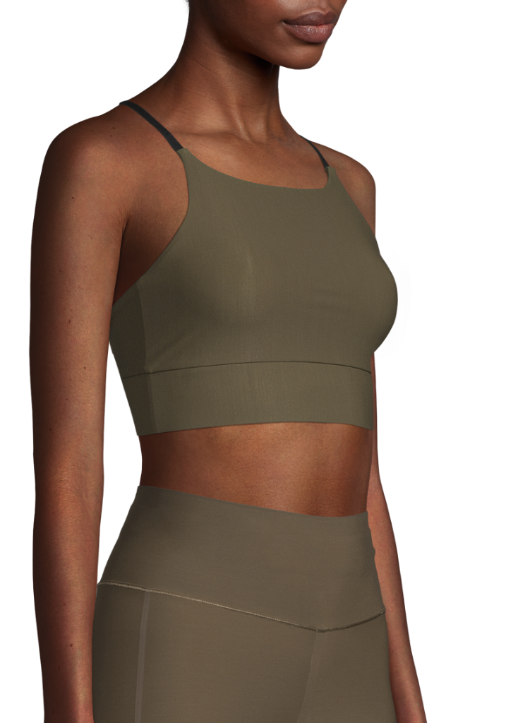 Casall Sculpture Intense Sports Bra Yeşil - Görsel 5