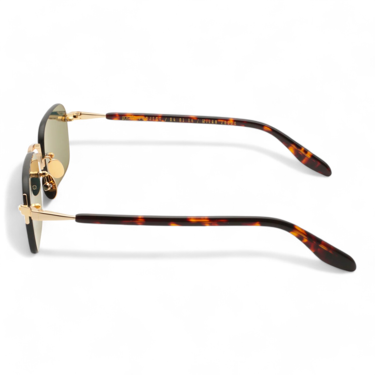 Gast  Domsa Altın Unisex Güneş Gözlüğü - Görsel 3