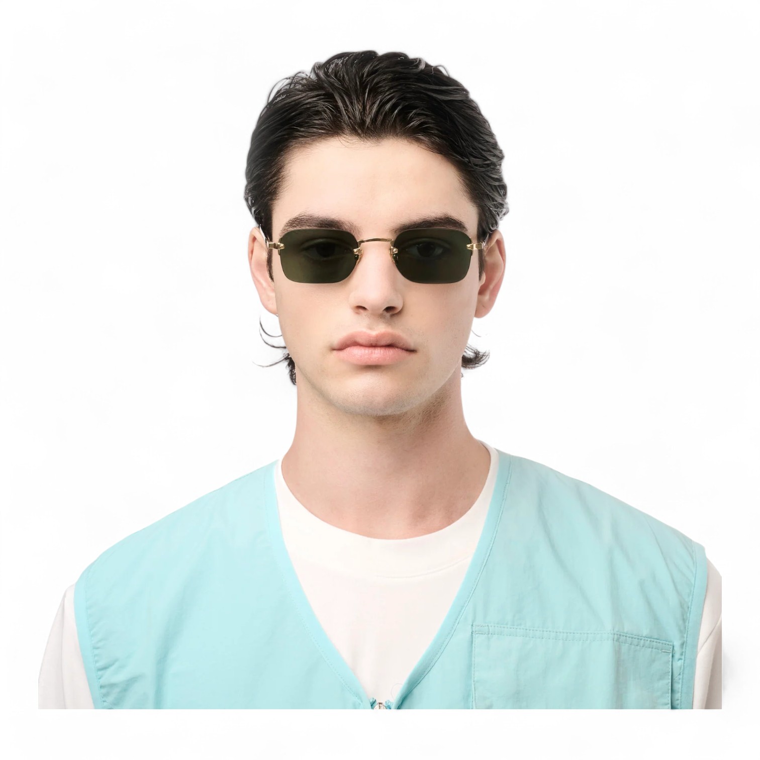 Gast  Domsa Altın Unisex Güneş Gözlüğü - Görsel 4