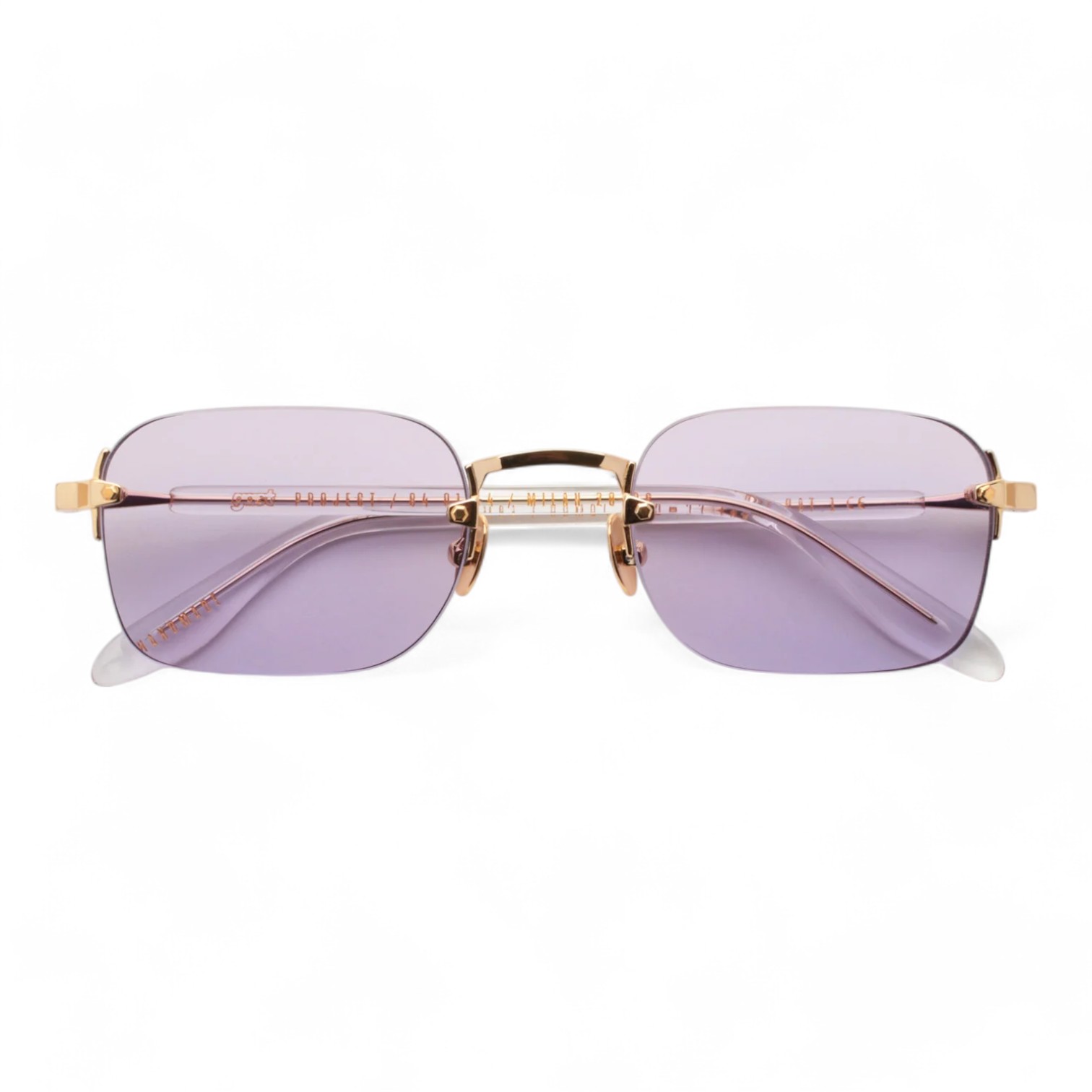 Gast  Domsa Gümüş Mor Unisex Güneş Gözlüğü