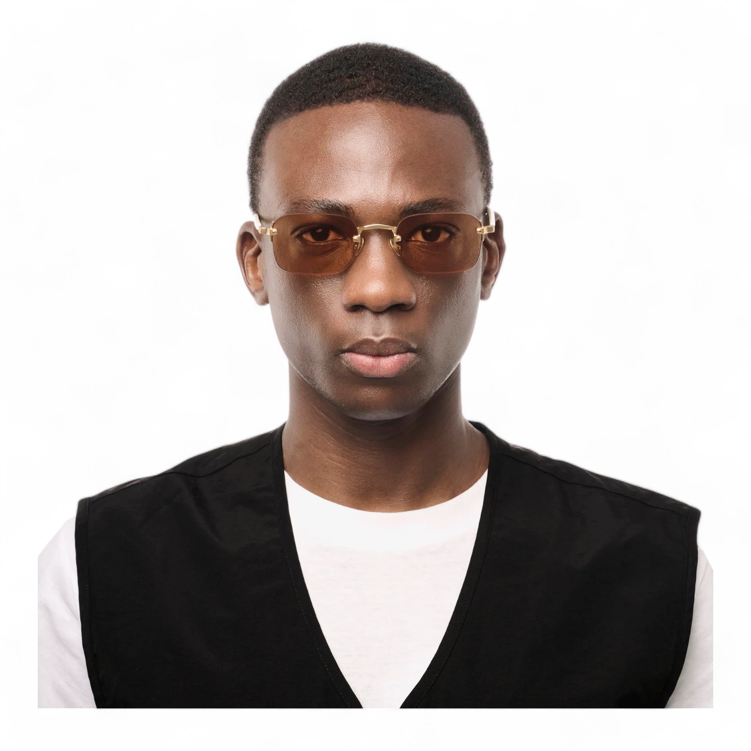 Gast  Domsa Mat Altın Unisex Güneş Gözlüğü - Görsel 4