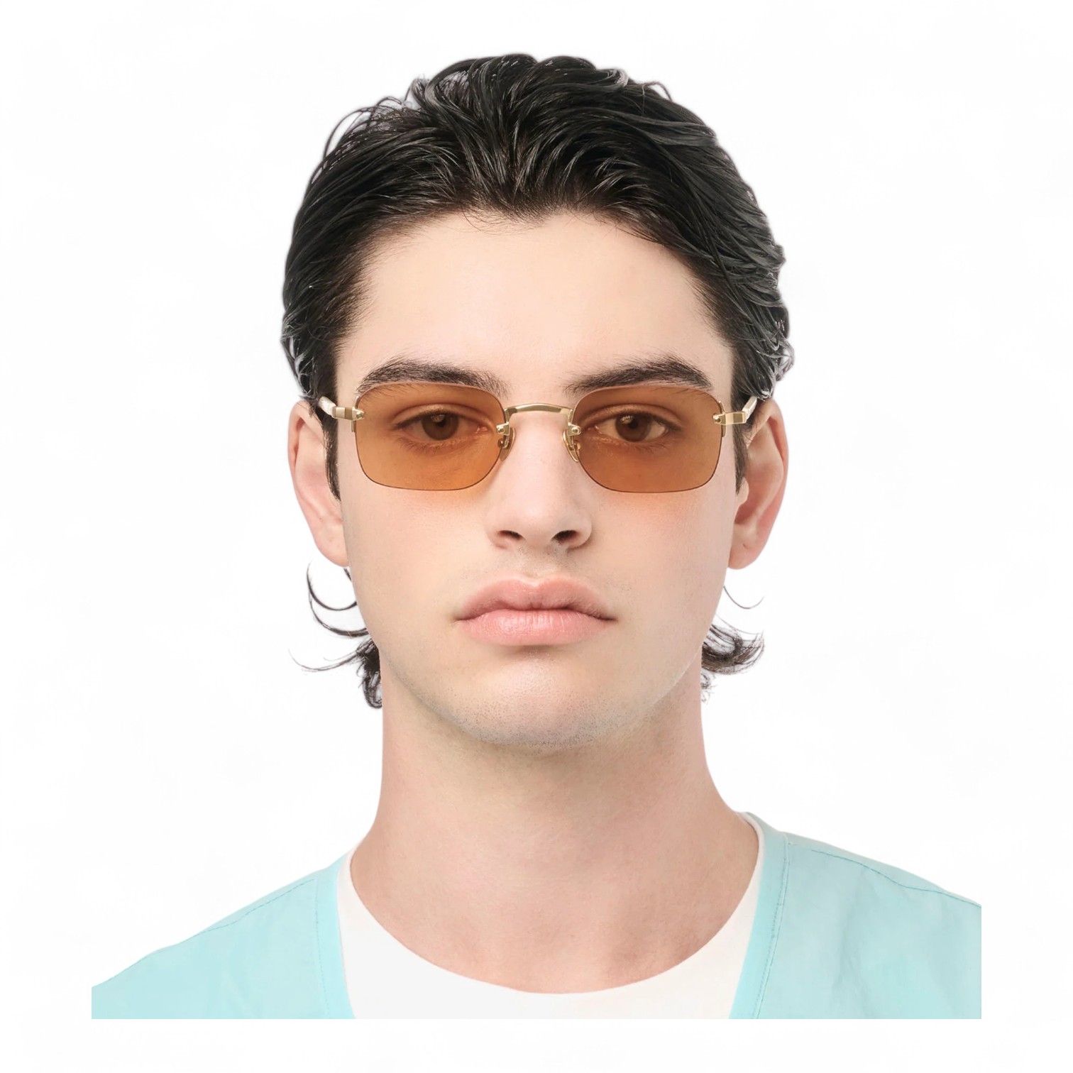 Gast  Domsa Mat Altın Unisex Güneş Gözlüğü - Görsel 5