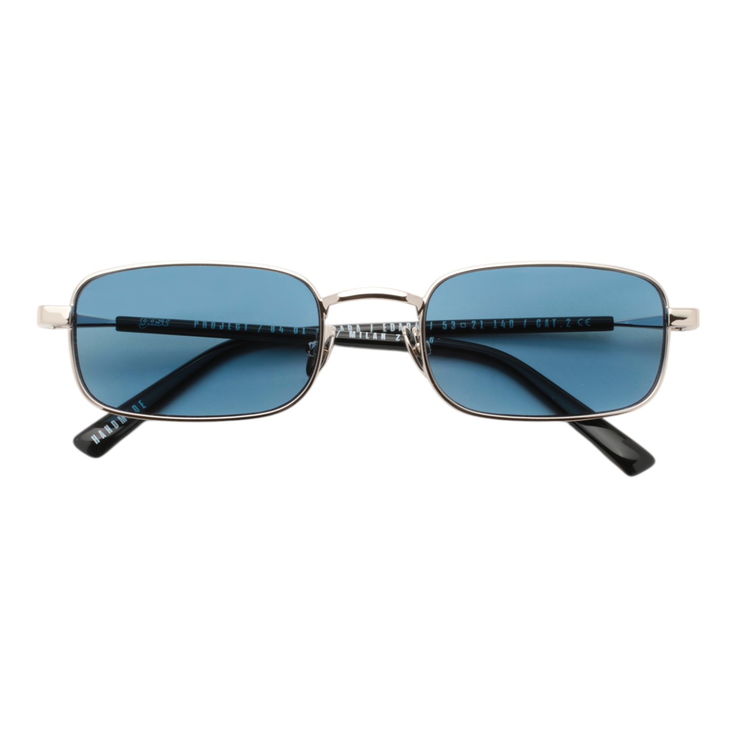 Gast Edara Gümüş Lacivert Unisex Güneş Gözlüğü