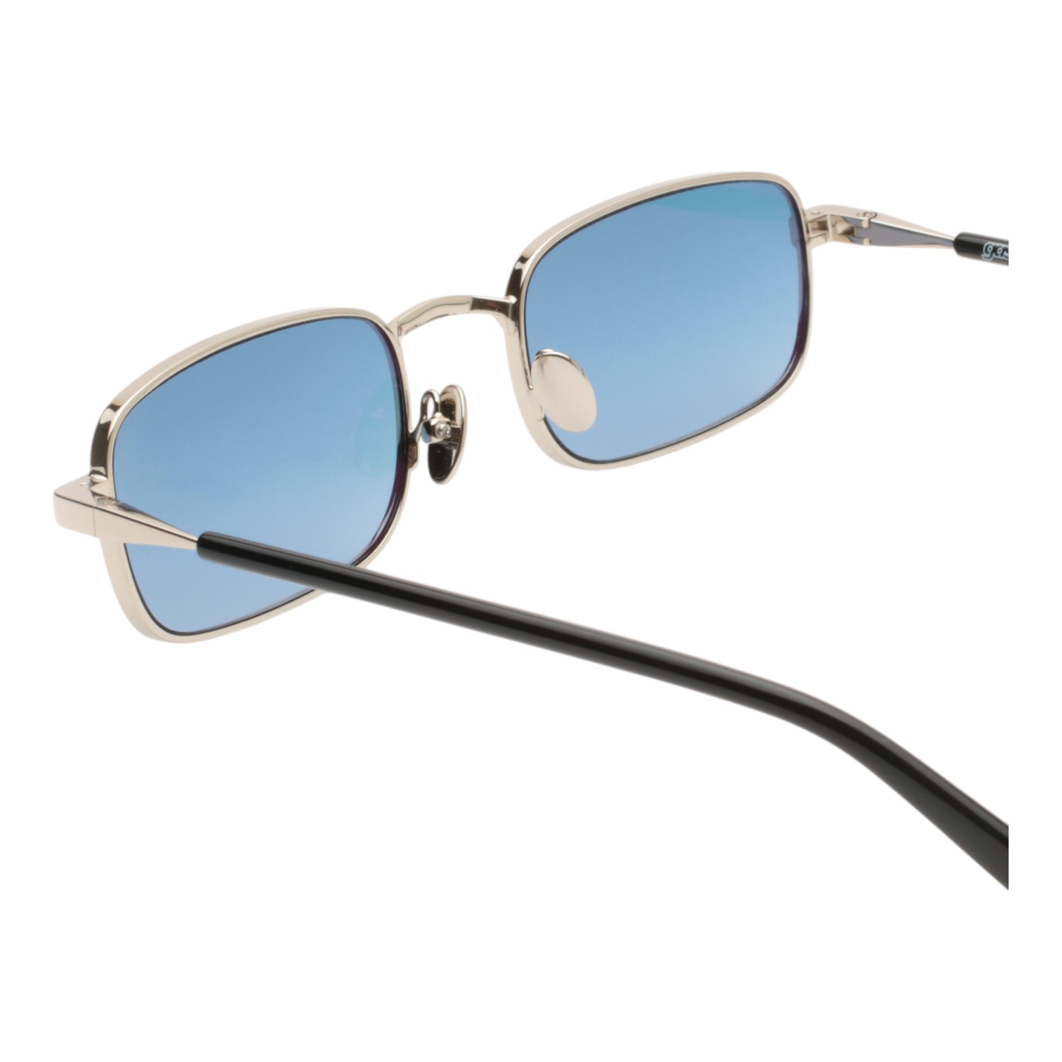 Gast Edara Gümüş Lacivert Unisex Güneş Gözlüğü - Görsel 4