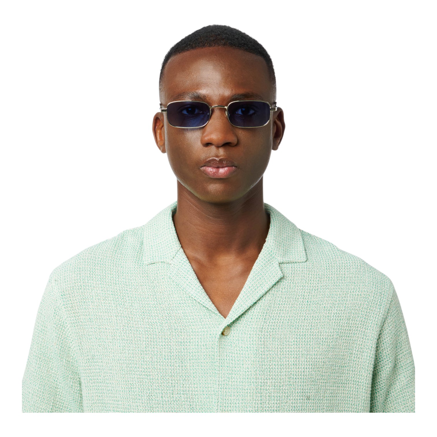 Gast Edara Gümüş Lacivert Unisex Güneş Gözlüğü - Görsel 5