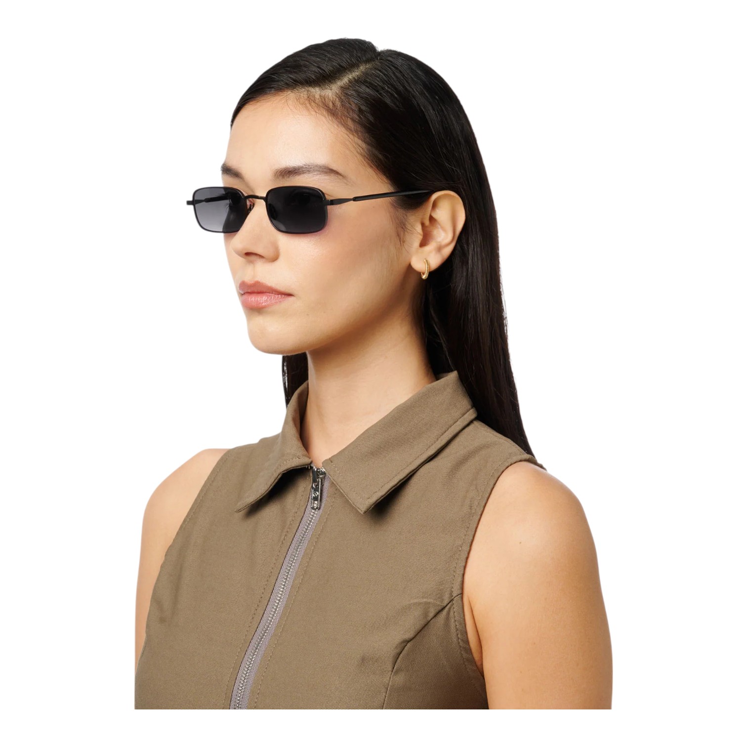 Gast Edara Mat Siyah Unisex Güneş Gözlüğü - Görsel 4