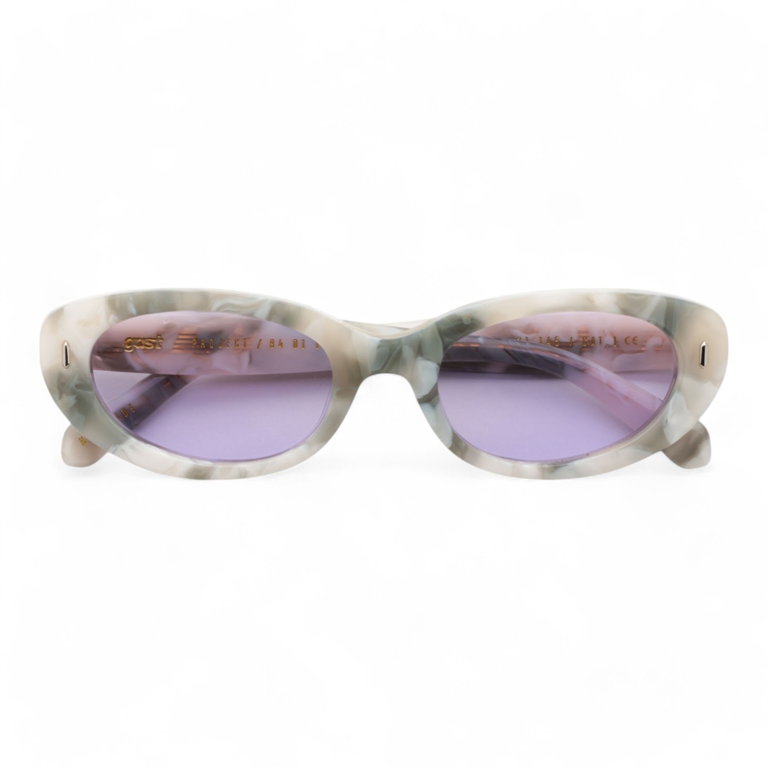 Gast Essi Beyaz İnci Unisex Güneş Gözlüğü