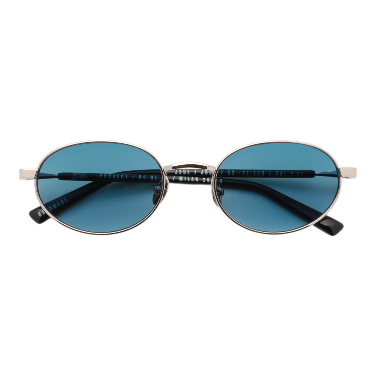 Gast Jade Gümüş Lacivert Unisex Güneş Gözlüğü