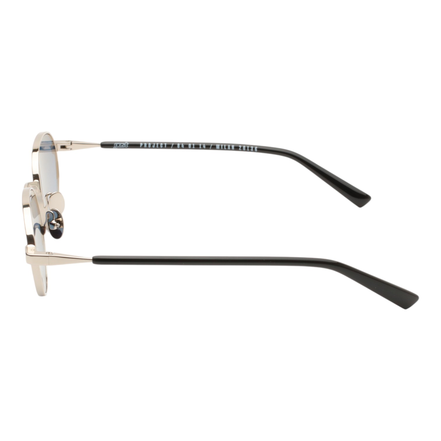 Gast Jade Gümüş Lacivert Unisex Güneş Gözlüğü - Görsel 3