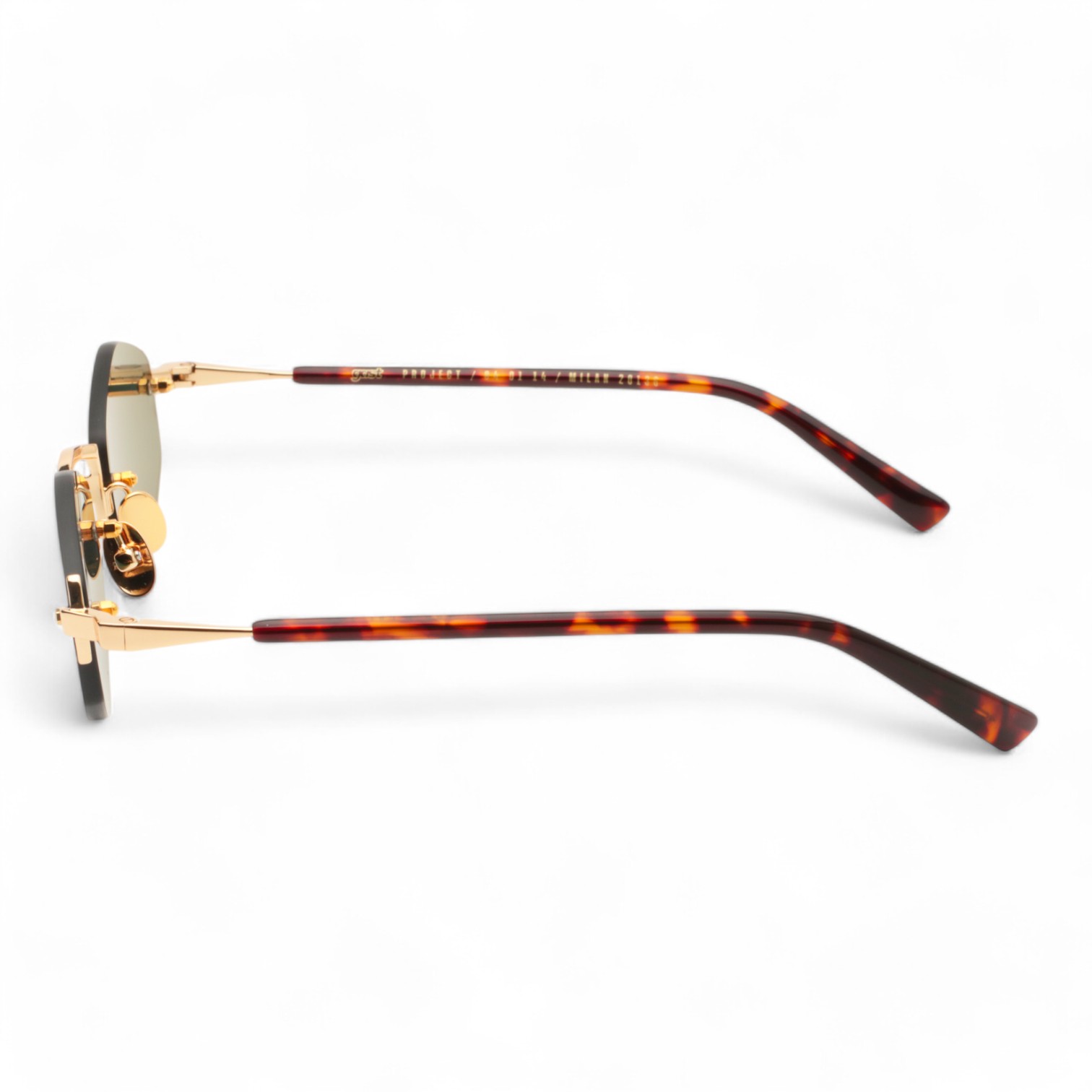 Gast Lunar Altın Unisex Güneş Gözlüğü - Görsel 3