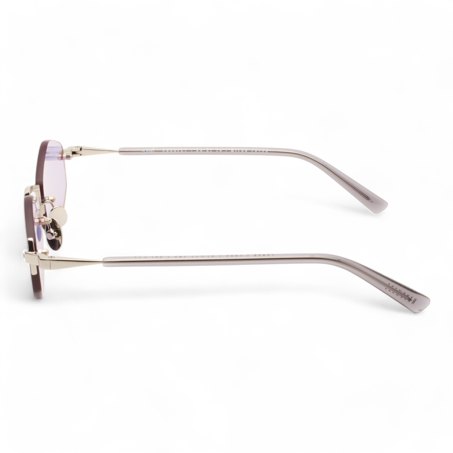 Gast Lunar Gümüş Mor Unisex Güneş Gözlüğü - Görsel 3