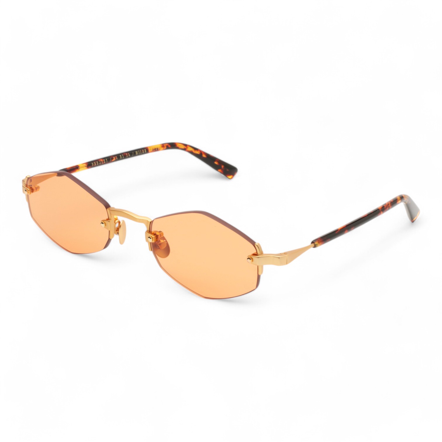 Gast Lunar Matte Gold Unisex Güneş Gözlüğü - Görsel 2