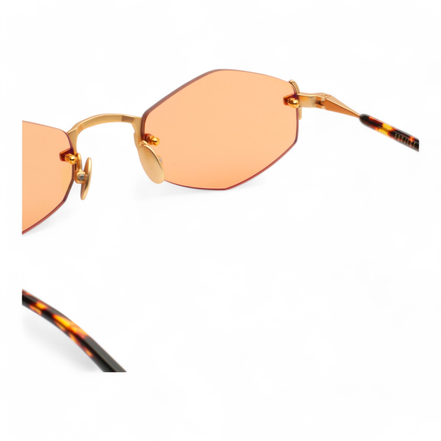 Gast Lunar Matte Gold Unisex Güneş Gözlüğü - Görsel 3