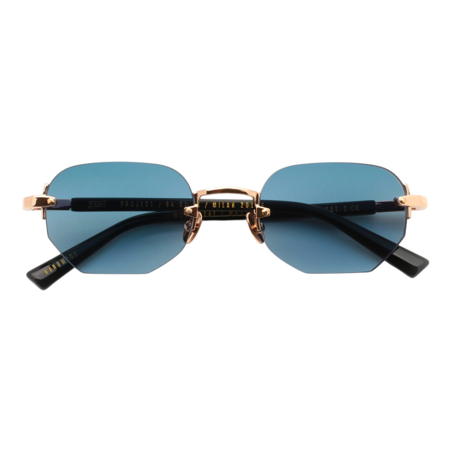 Gast Moonstone Altın Lacivert Unisex Güneş Gözlüğü
