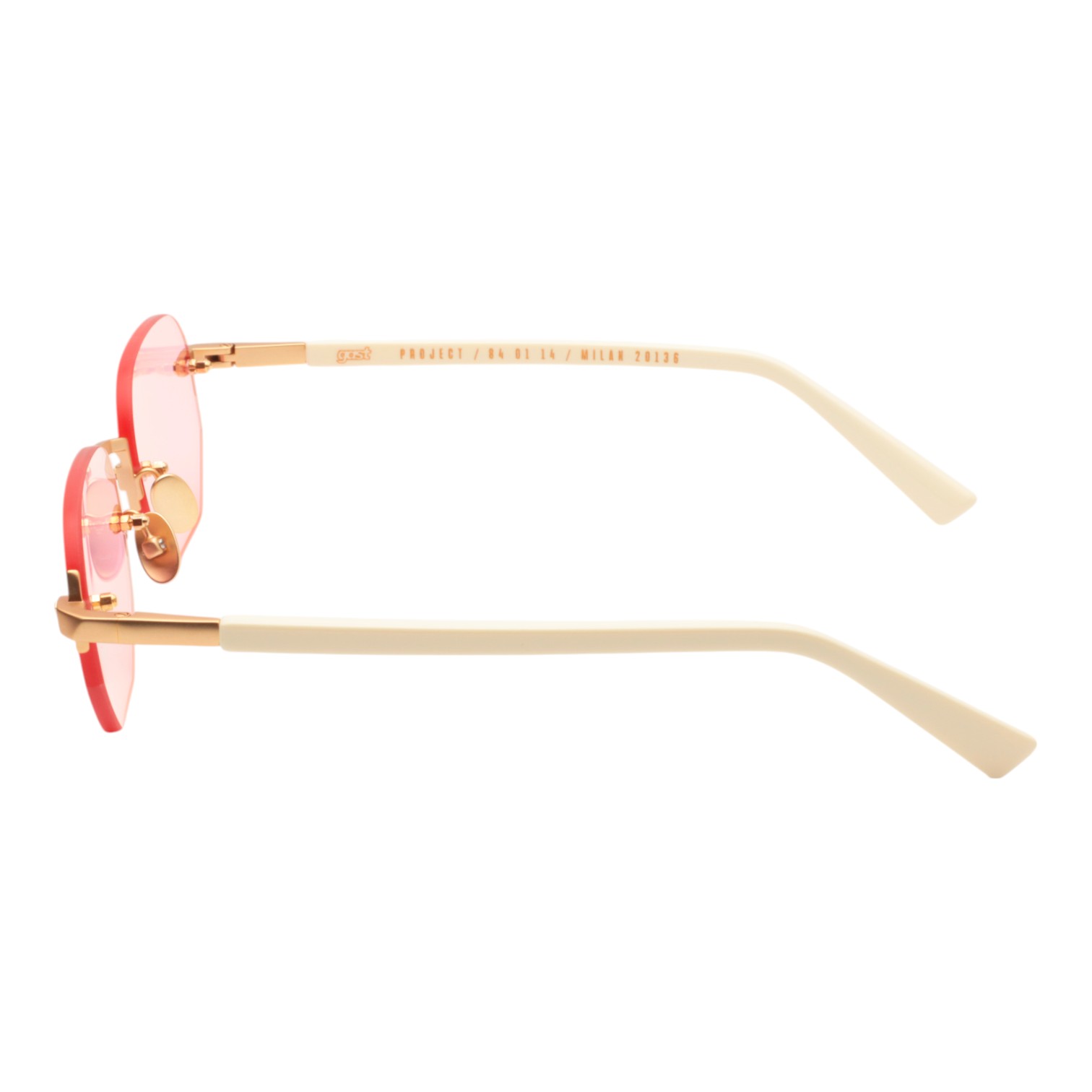 Gast Moonstone Mat Altın Unisex Güneş Gözlüğü - Görsel 4