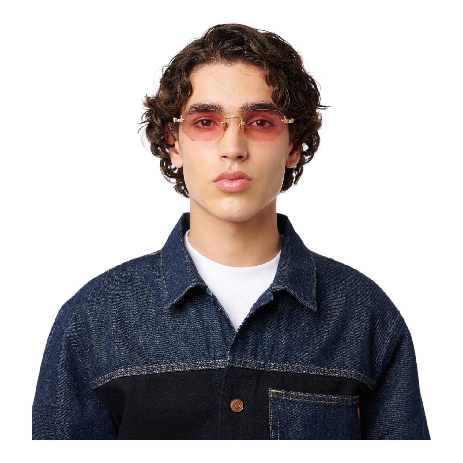 Gast Moonstone Mat Altın Unisex Güneş Gözlüğü - Görsel 6