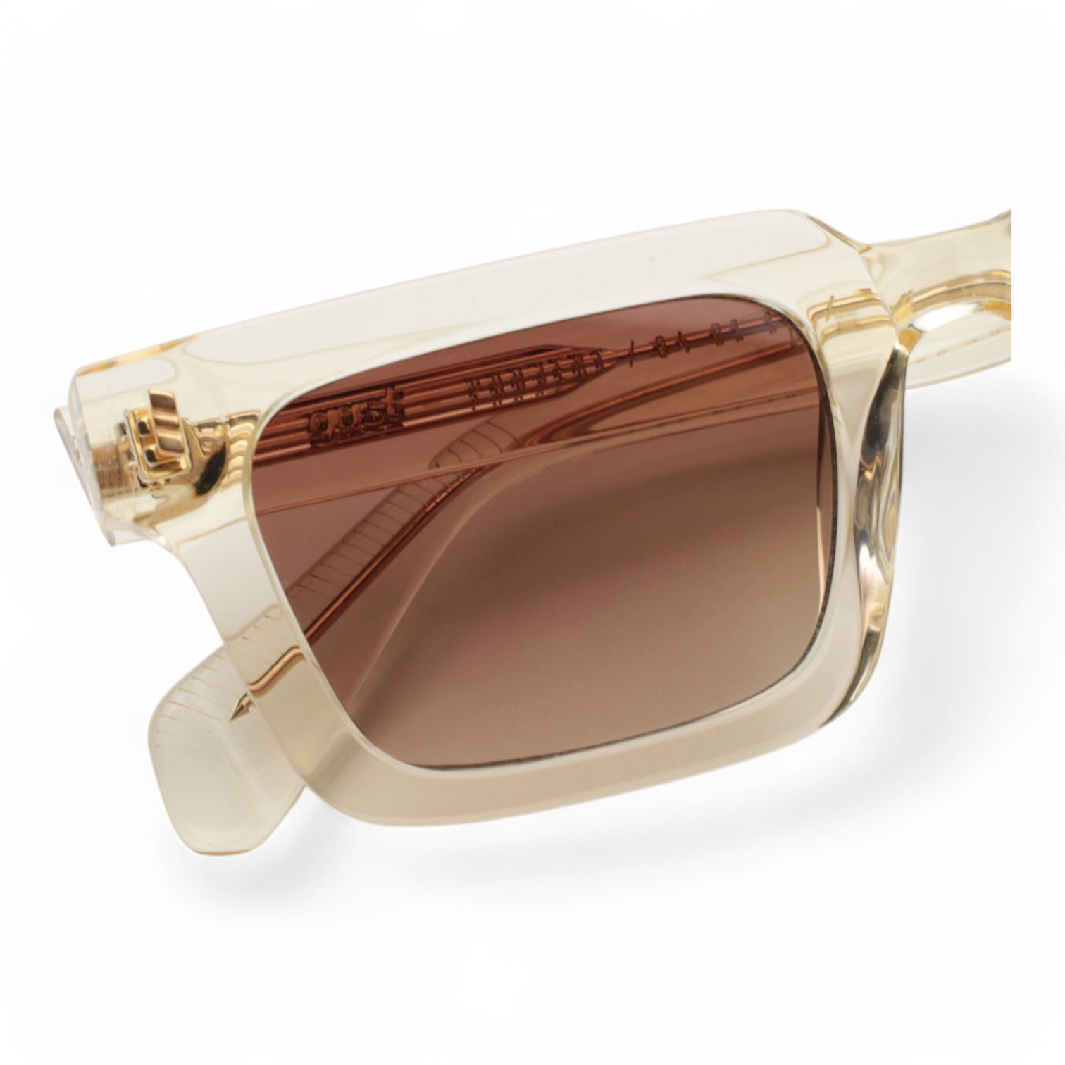 Gast Not Common Şeffaf Şampanya Unisex Güneş Gözlüğü - Görsel 2