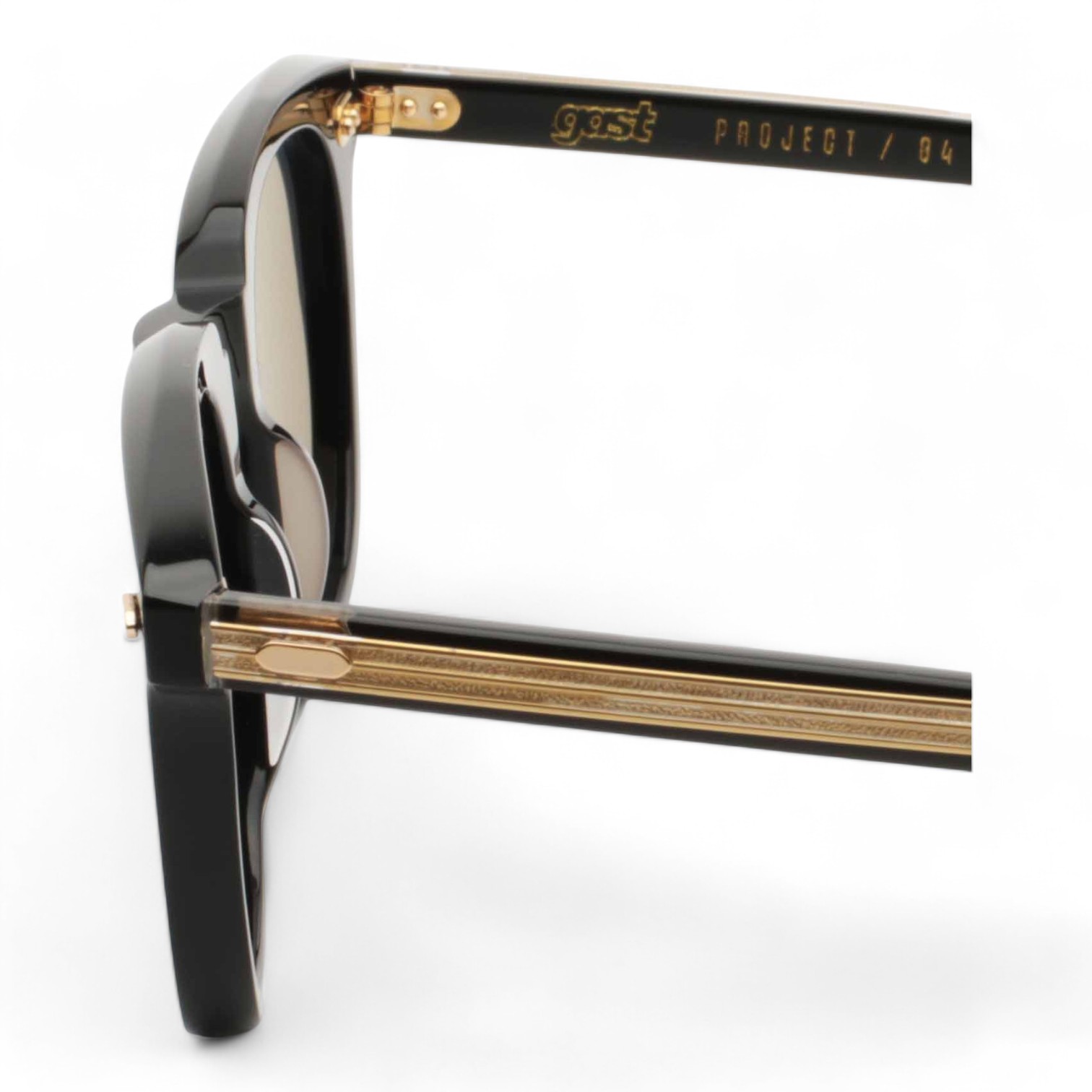 Gast Riva Siyah Altın Unisex Güneş Gözlüğü - Görsel 4