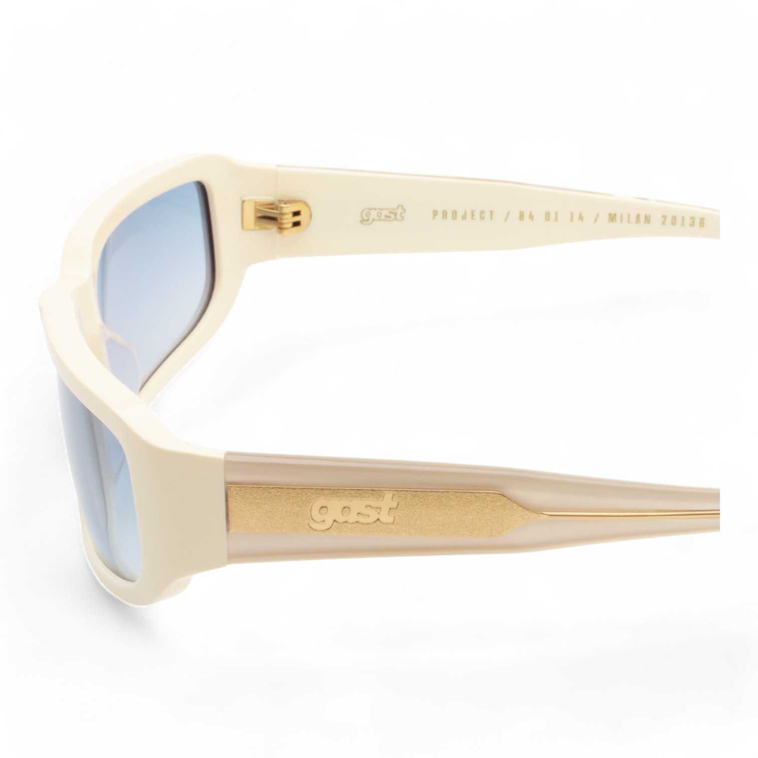 Gast Volto Eggshell Beyaz Unisex Güneş Gözlüğü - Görsel 3