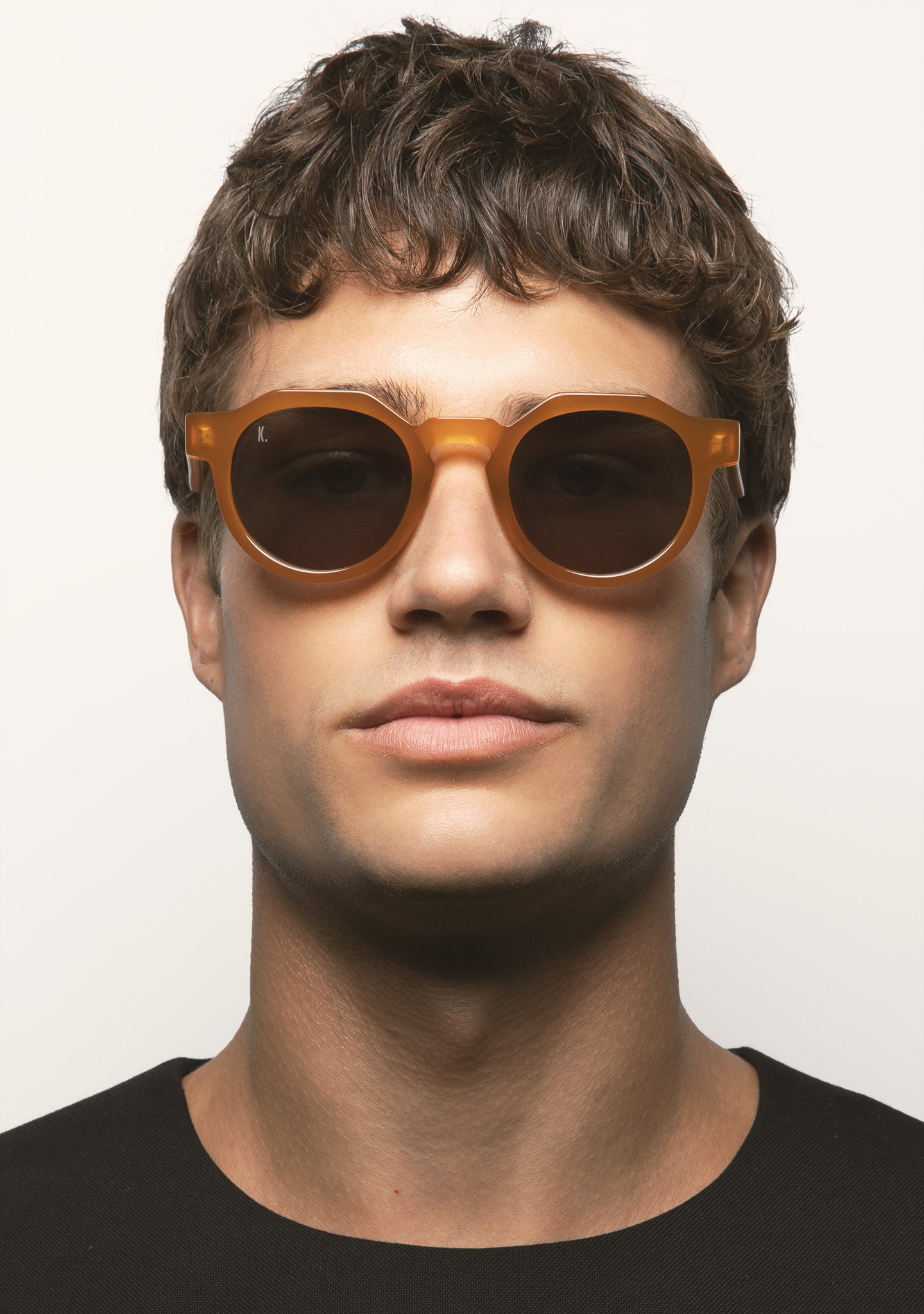 Kaleos Jaconelli Bal Rengi Unisex Güneş Gözlüğü - Görsel 2