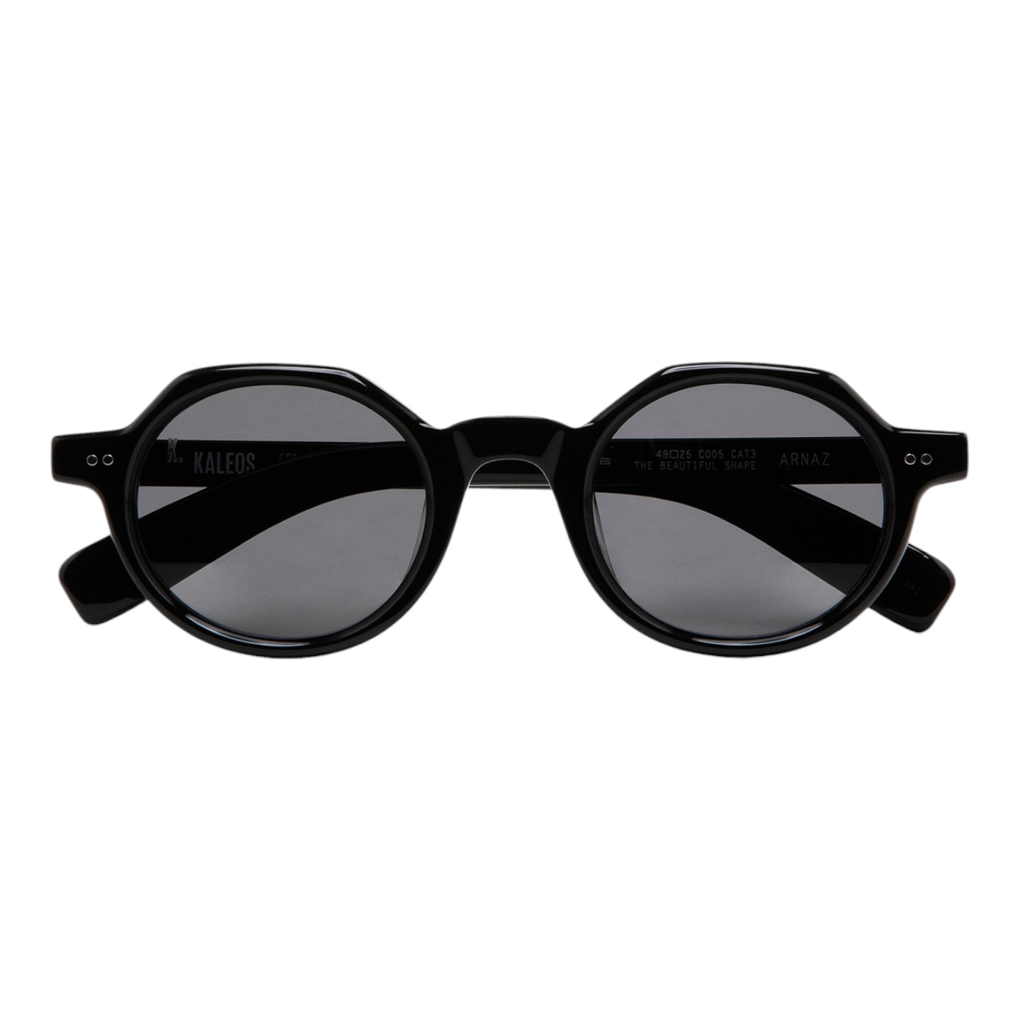 Kaleos Arnaz Siyah Unisex Güneş Gözlüğü