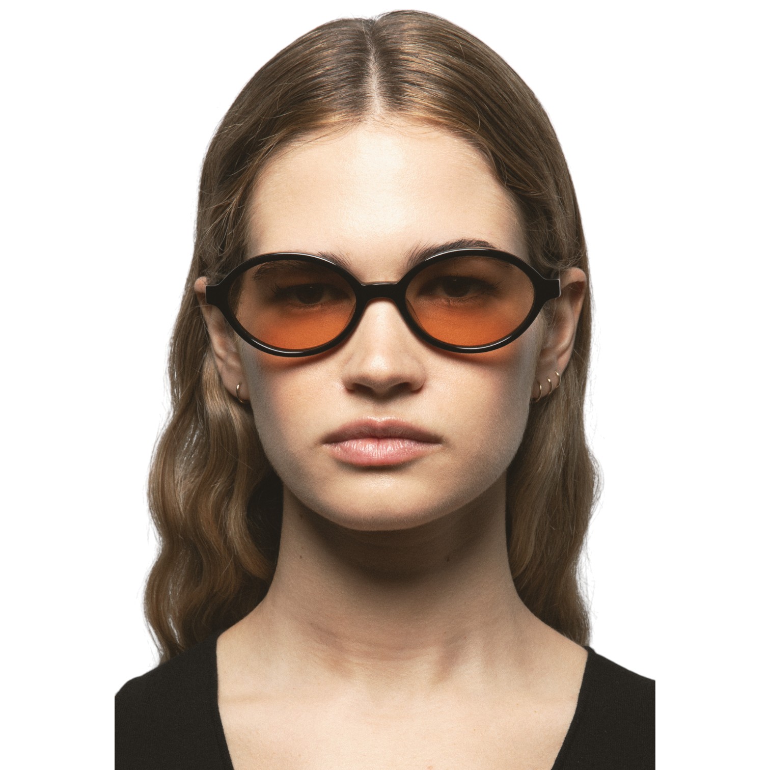 Kaleos Bless Siyah Turuncu Fotokromik Kadın Güneş Gözlüğü - Görsel 4