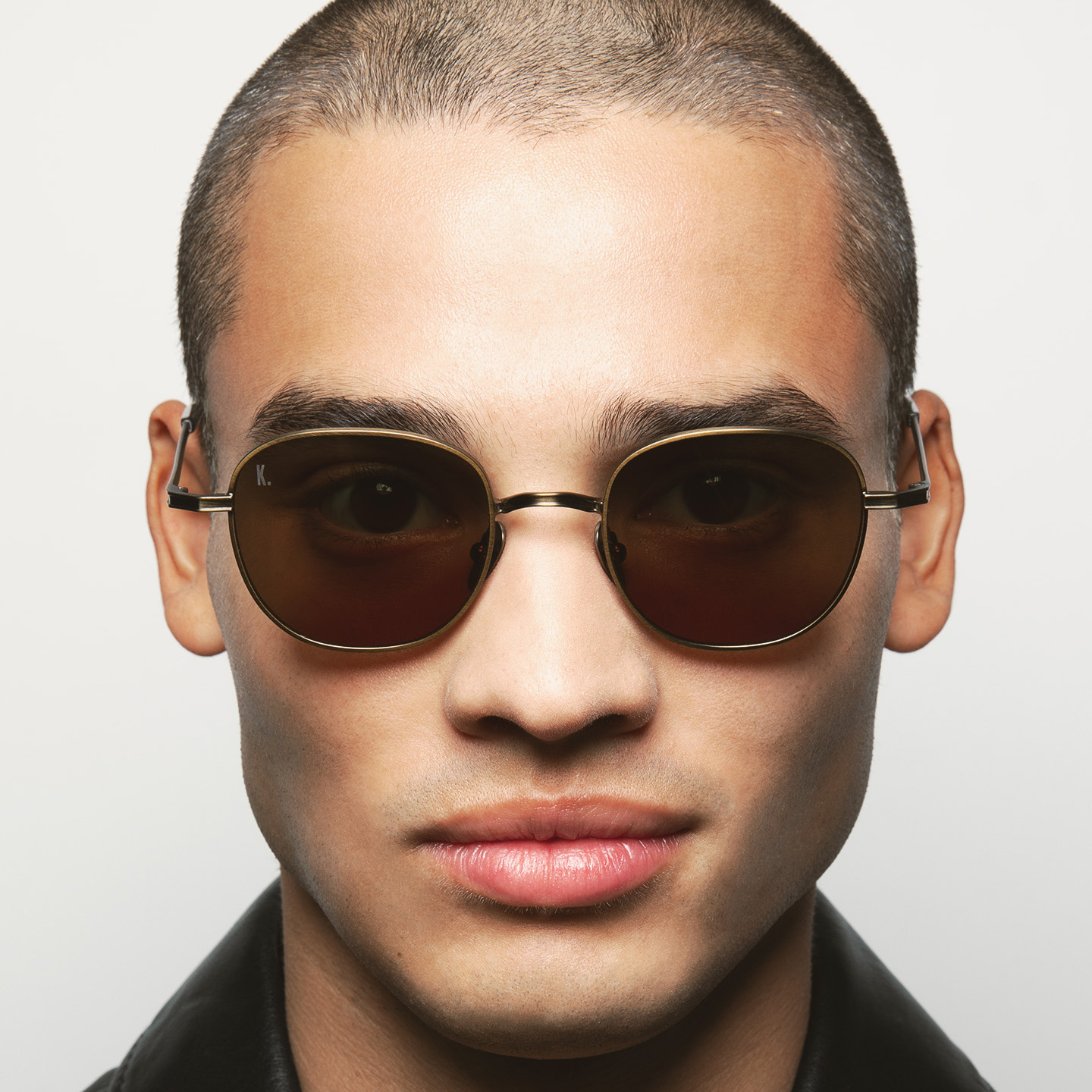 Kaleos Knight Kahverengi Titanyum Füme Yeşil Fotokromik Cam Unisex Güneş Gözlüğü - Görsel 6