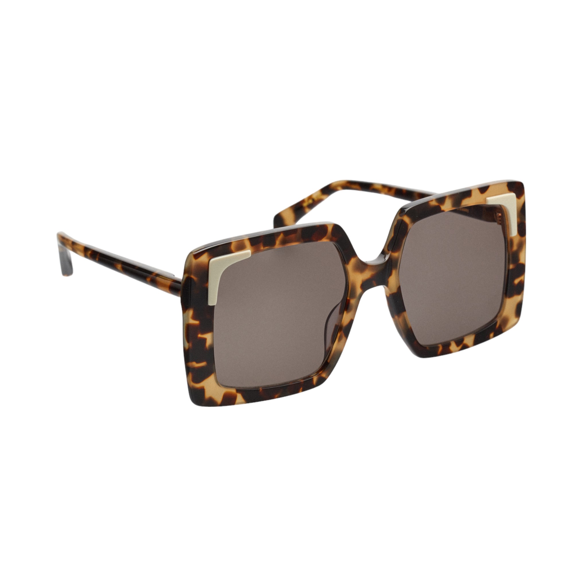 Kaleos Creasey Leopar Kadın Güneş Gözlüğü - Görsel 4