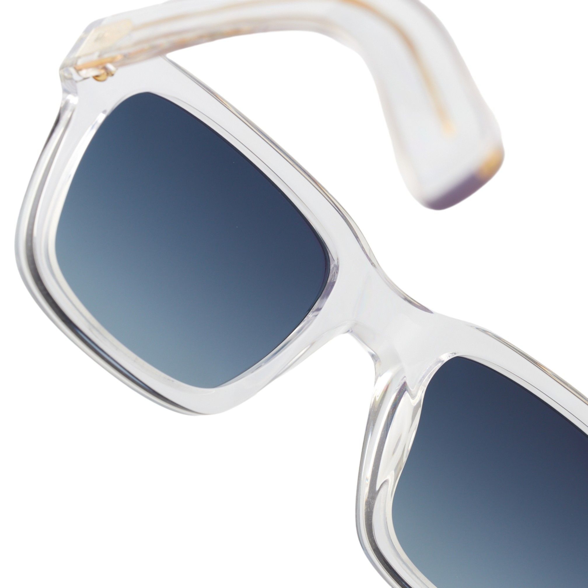 Kaleos Evans Şeffaf Unisex Güneş Gözlüğü - Görsel 4