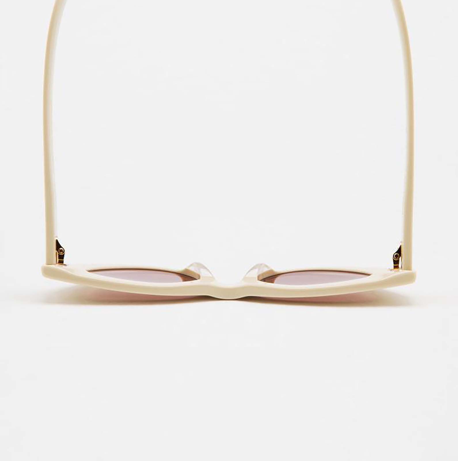 Kaleos Campbell Beyaz Kadın Güneş Gözlüğü - Görsel 2