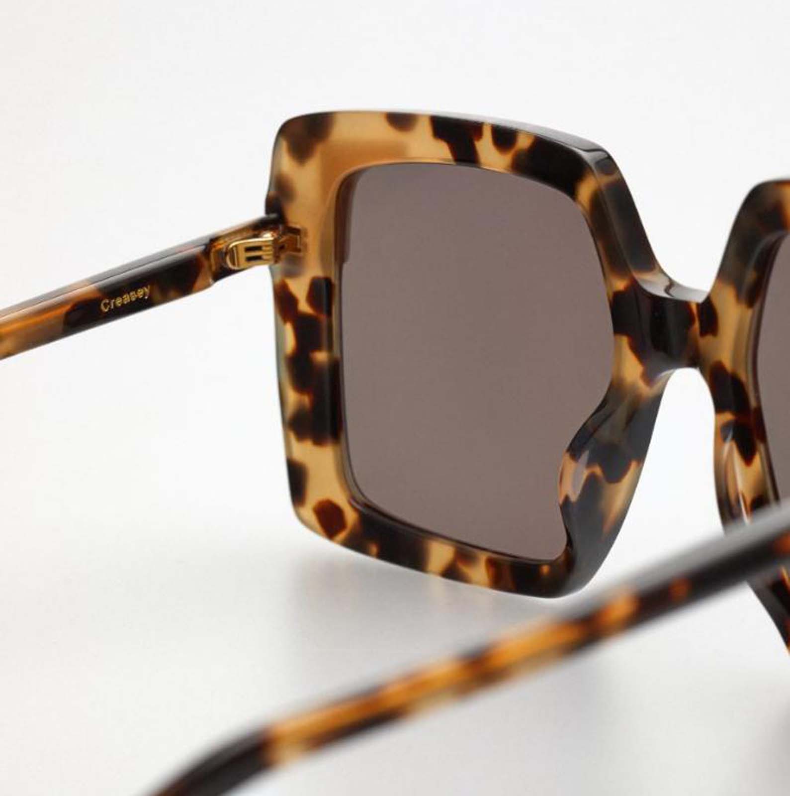 Kaleos Creasey Leopar Kadın Güneş Gözlüğü - Görsel 3