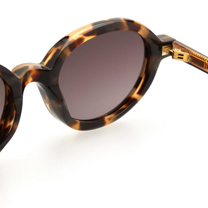 Kaleos Peterson Leopar Unisex Güneş Gözlüğü - Görsel 2