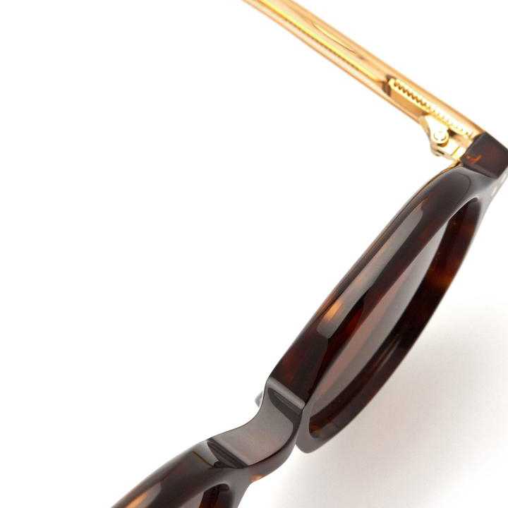 Kaleos Peterson Kahverengi Unisex Güneş Gözlüğü - Görsel 4