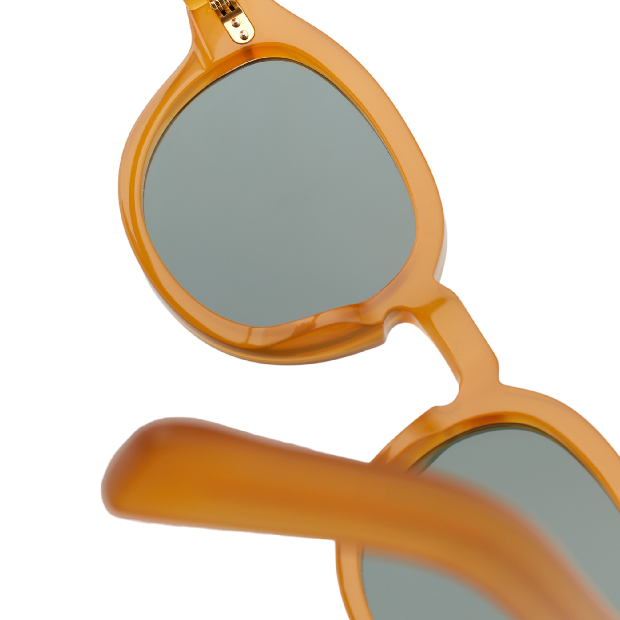 Kaleos Hoffman Bal Rengi Unisex Güneş Gözlüğü - Görsel 4